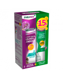 Paranix Piolhos Kit Shampoo Tratamento + Spray Ambiente