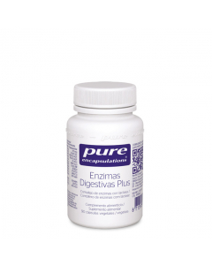 Pure Encapsulations Enzimas Digestivas Plus Cápsulas 90un.