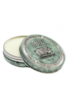 Reuzel Green Pomade Grease Pomada Fixação Média 113g