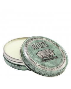 Reuzel Green Pomade Grease Pomada Fixação Média 35g