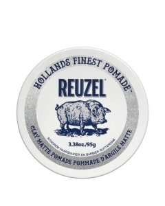 Reuzel Clay Matte Pomade Pomada de Fixação Média