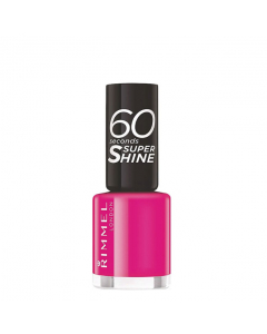 Rimmel 60 Seconds Super Shine Esmalte Cor 323 Funtime Fuchsia 8ml