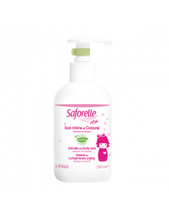 Saforelle Miss Solução de Lavagem Íntima Infantil 250ml