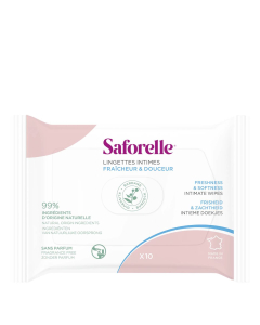 Saforelle Toalhetes Íntimos Suaves 10un.