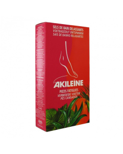 Akileine Sais de Banho Relaxante Pés Cansados 2un.X150gr