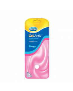 Dr. Scholl GelActiv Sapatos Rasos Palmilhas 2un.