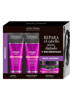 John Frieda Frizz-Ease Kit Shampoo + Condicionador + Máscara