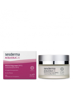 Sesderma Acglicolic 20 Creme Hidratante FPS15 50ml