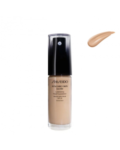 Shiseido Synchro Skin Glow Base Fluida Iluminadora Cor N3 30ml