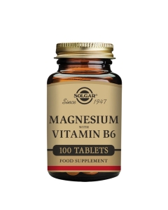 Solgar Magnésio com Vitamina B Suplemento Comprimidos