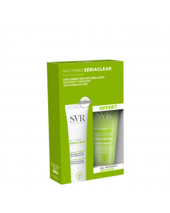 SVR Sebiaclear Kit Mat+Pores 40ml Oferta Gel Moussant 55ml