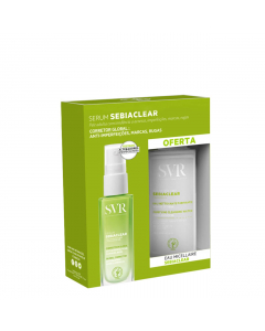 SVR Sebiaclear Kit Sérum Corretor Global Oferta Água Micelar Purificante