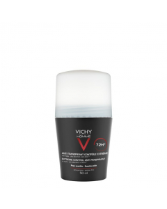 Vichy Homme Desodorante Antitranspirante Controlo Extremo 72h 50ml