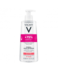 Vichy Pureté Thermale Água Micelar Pele Sensível 400ml
