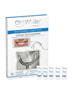 Oh! White Whitening Light Kit+ Branqueamento Dentário Intensivo