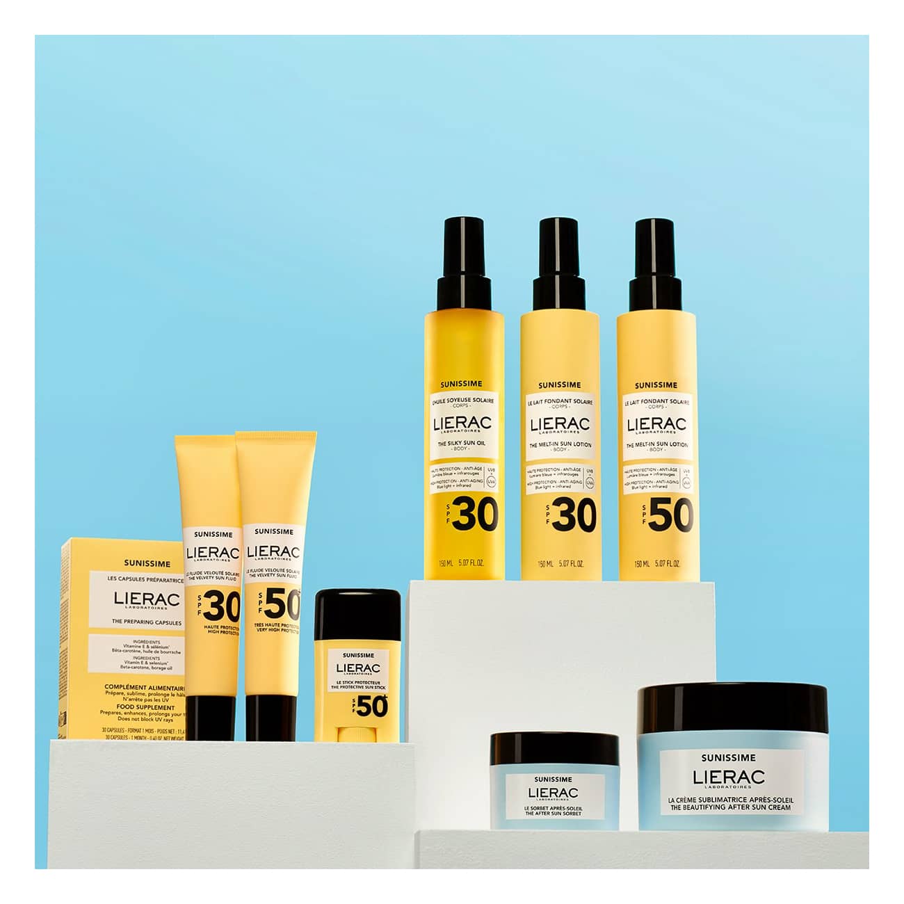 Lierac Sunissime Fluido Solar Aveludado Rosto SPF50+ 40ml