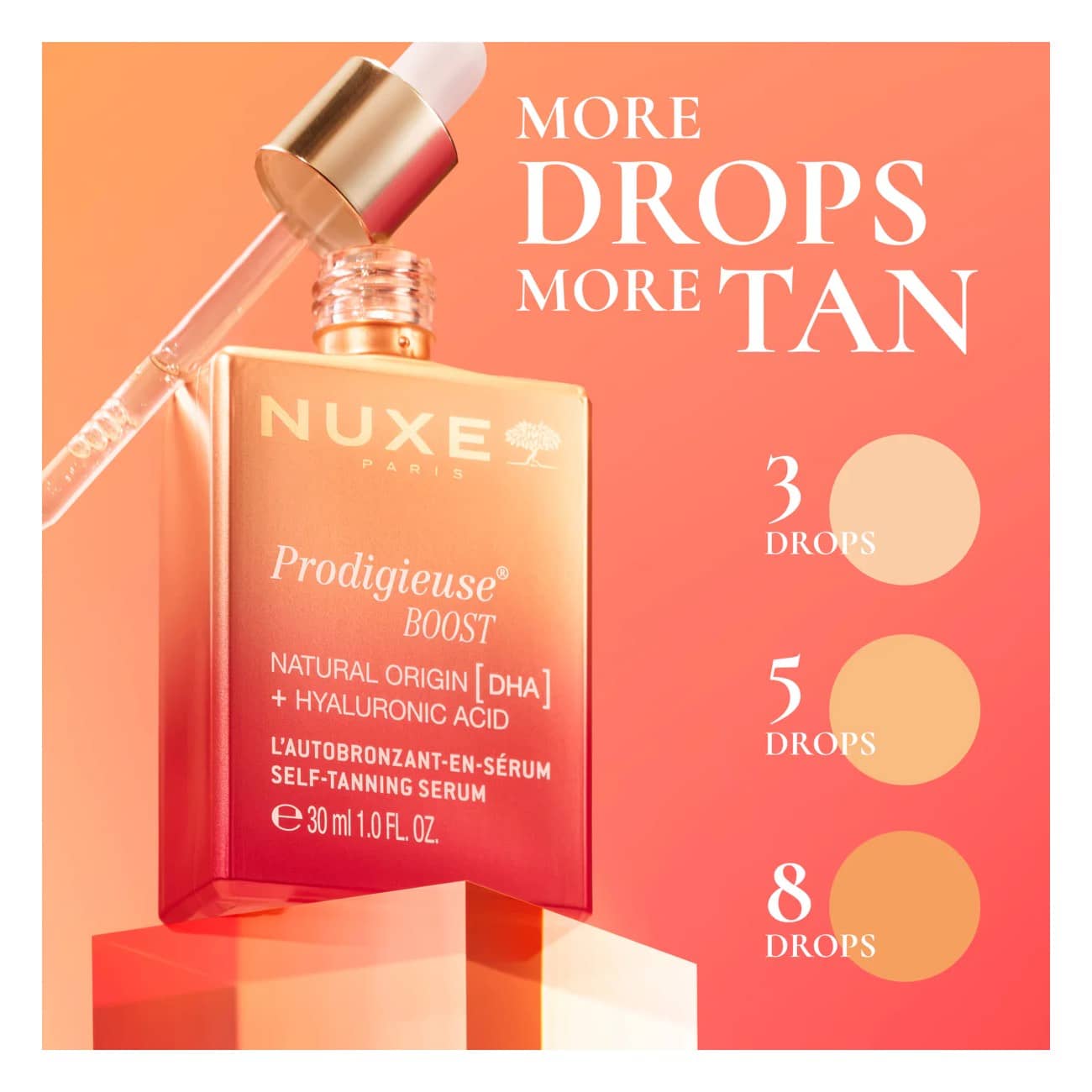 Nuxe Prodigieuse Boost Sérum Autobronzeador 30ml